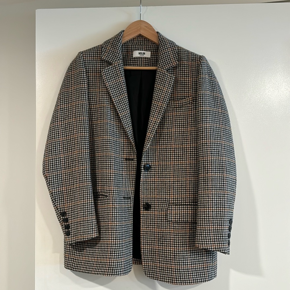 Houndstooth Blazer Size Small *Excellent Condition*